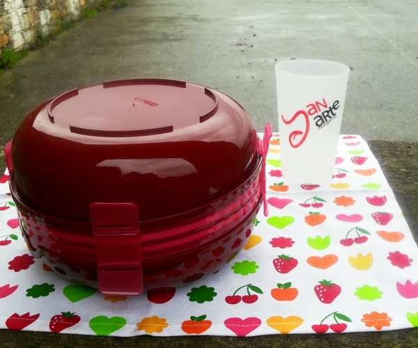 Crema de Vainas con patata 6 Ensalada lechuga fresas habichue 1