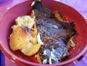 Rodaballo con Patatas Panaderas 6 Rodaballo con patatas panadera