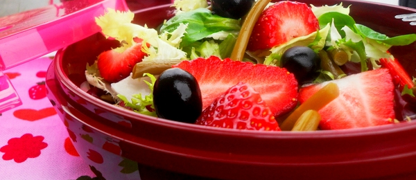 Receta ensalada de fresas ensalada-fresas