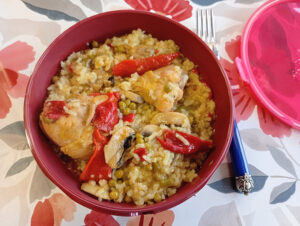 Arroz con Pollo y Champiñones 9 Arroz con Pollo y Champiñones