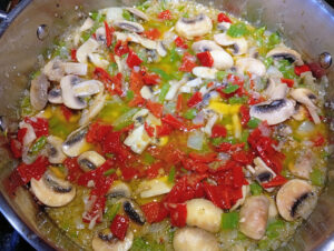 Arroz con Pollo y Champiñones 5 Arroz con Pollo y Champiñones